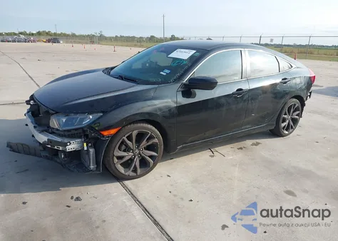 2020 Honda Civic Sport z USA, uszkodzony, nr VIN 19XFC2F88LE027503